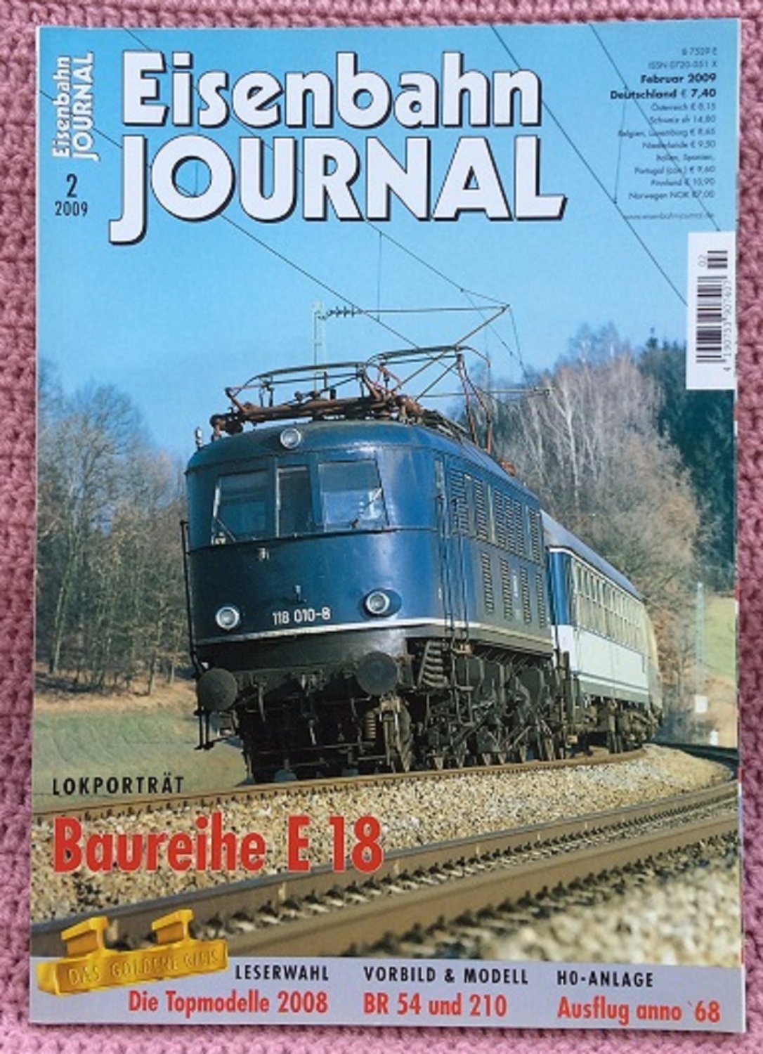 爆買い！ Eisenbahn Journal 2/2009 • Lokporträt Baureihe E18 • u 趣味